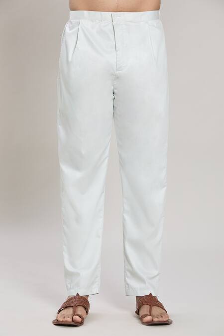 Arihant Rai Sinha Grey Cotton Geometric Print Kurta And Pant Set at Aza Fashions Arihant Rai Sinha_Grey Cotton Geometric Print Kurta And Pant Set_at_Aza_Fashions