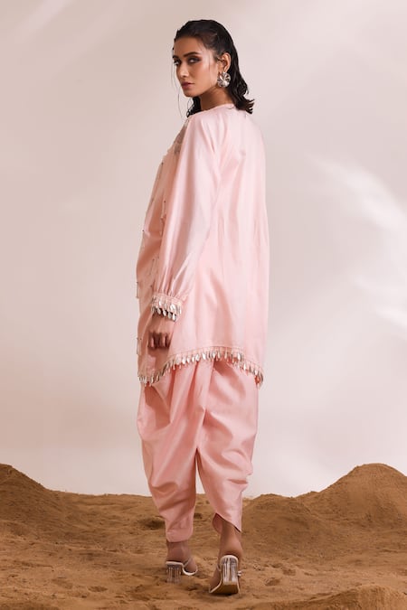 Divya Aggarwal Orion Embellished Boxy Kaftan With Dhoti Pant 