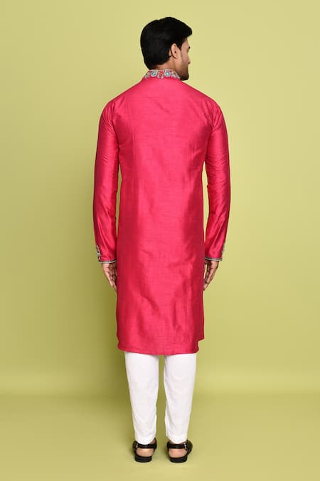 Arihant Rai Sinha Resham Embroidered Kurta With Pant 