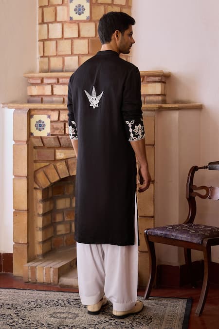 Ankit V Kapoor Juna Mirror Work Kurta & Salwar Set 