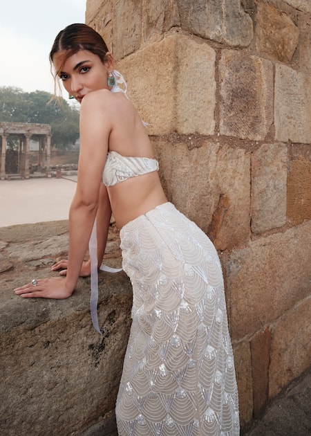 cotton net skirt