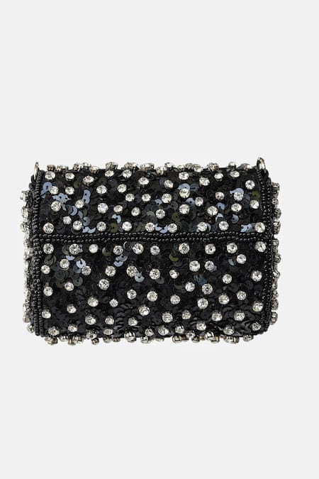 Ginn And Tonik Sequin Jewel Embellished Bag 
