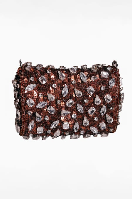 Ginn And Tonik Jewel Embellished Bag 