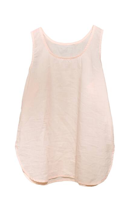 Buy The Home Affair Peach Chanderi Cotton Embroidery, Mirrors Floral Print Short Kurta Pant Set Online at Aza Fashions Buy_The Home Affair_Peach Chanderi Cotton Embroidery, Mirrors Floral Print Short Kurta Pant Set _Online_at_Aza_Fashions