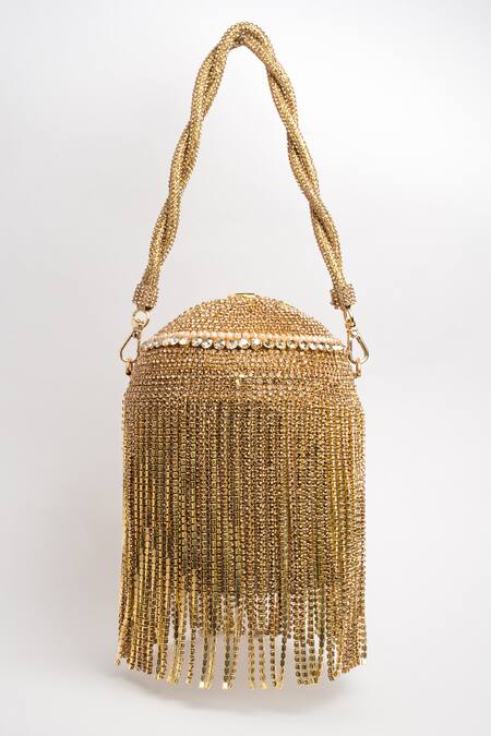 Buy Nayaab By Sonia Gold Diamonds Celestial Radiant Sunburst Embellished Potli Online at Aza Fashions Buy_Nayaab By Sonia_Gold Diamonds Celestial Radiant Sunburst Embellished Potli _Online_at_Aza_Fashions