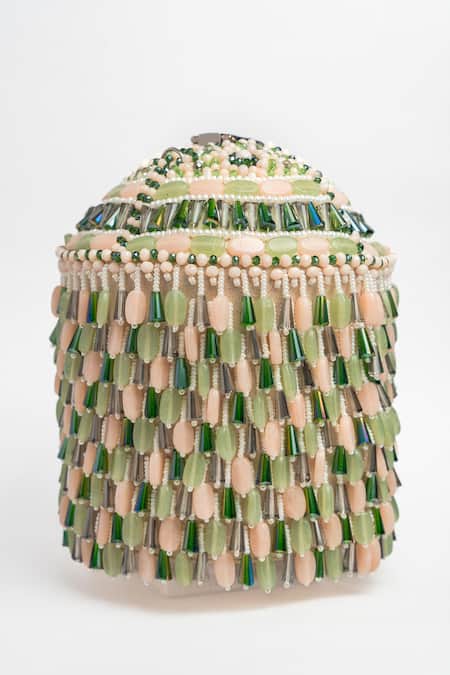 Buy Nayaab By Sonia Cream Beads Serenity Overload Embellished Potli Bag Online at Aza Fashions Buy_Nayaab By Sonia_Cream Beads Serenity Overload Embellished Potli Bag _Online_at_Aza_Fashions