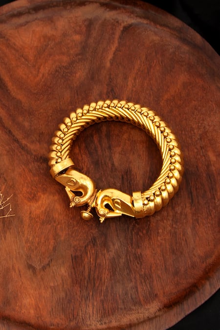 Neeta Boochra Peacock Splendor Sutlada Bangle 