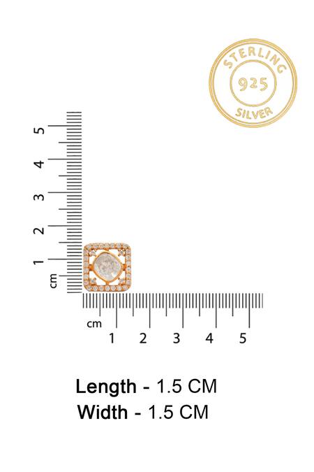 Buy Neeta Boochra Gold Plated Crystals, Diamonds Swarna Varg Moissanite Studs Online at Aza Fashions Buy_Neeta Boochra_Gold Plated Crystals, Diamonds Swarna Varg Moissanite Studs _Online_at_Aza_Fashions