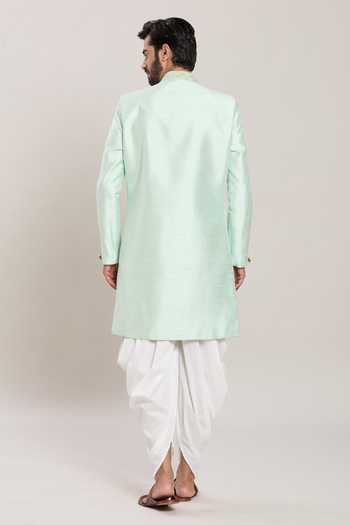 Arihant Rai Sinha Floral Butta Woven Kurta Set 