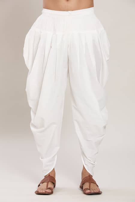 Arihant Rai Sinha_Cream Silk Embroidery Zari Work Kurta Set_at_Aza_Fashions