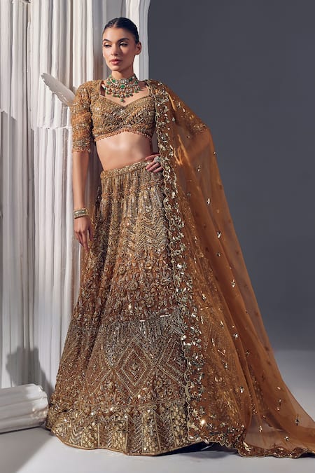 Ruchika Hurria Tassel Detailed Lehenga Blouse Set 