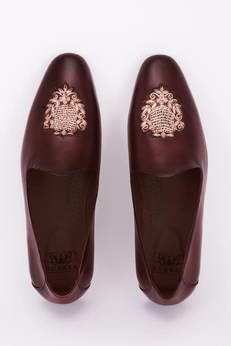Bubber Couture Grant Embroidered Pointed-Toe Mojdi 