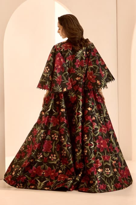 Rashika Sharma Zor Embroidered Draped Corset Dress With Jacket