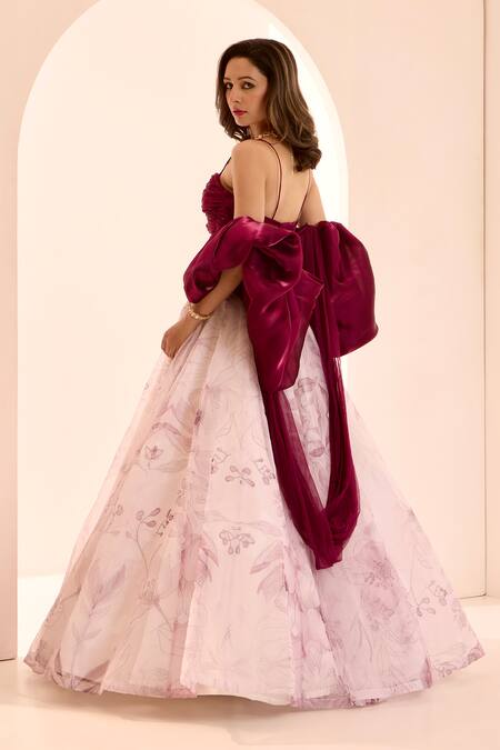 Rashika Sharma Printed Lehenga Set With Shrug 