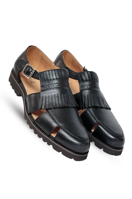 Vantier Pacho Leather Sandals 