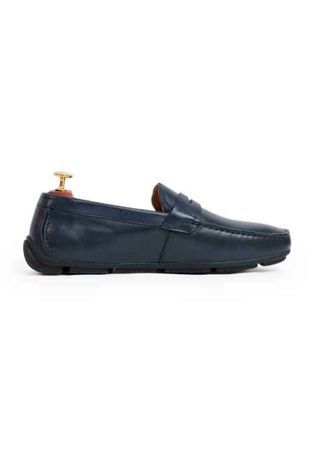 Vantier Blue Markchapman Driving Moccasins Online at Aza Fashions Vantier_Blue Markchapman Driving Moccasins _Online_at_Aza_Fashions