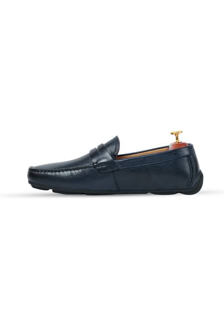 Buy Vantier Blue Markchapman Driving Moccasins Online at Aza Fashions Buy_Vantier_Blue Markchapman Driving Moccasins _Online_at_Aza_Fashions