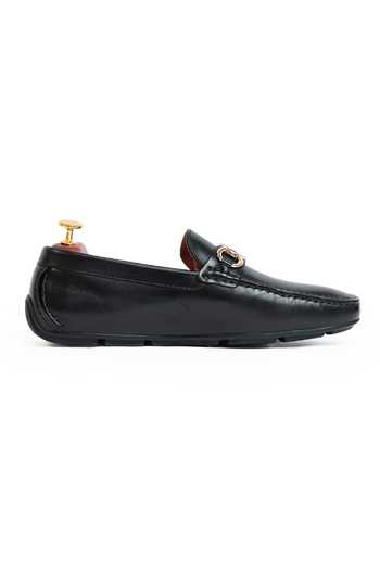 Buy Vantier Black Buckles Leather Horsebit Slip-on Loafers Online at Aza Fashions Buy_Vantier_Black Buckles Leather Horsebit Slip-on Loafers _Online_at_Aza_Fashions