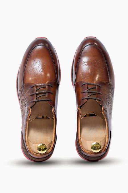 Vantier Alexandro Engraved Sneakers 