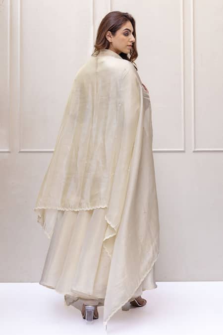 Koashee By Shubitaa Dori Embroidered Anakali Pant Set 