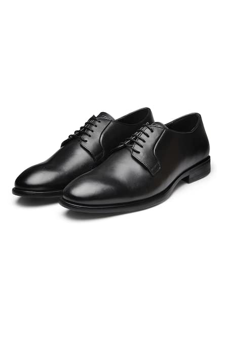 Dang Shoes Black Atom Derby Office Shoes  