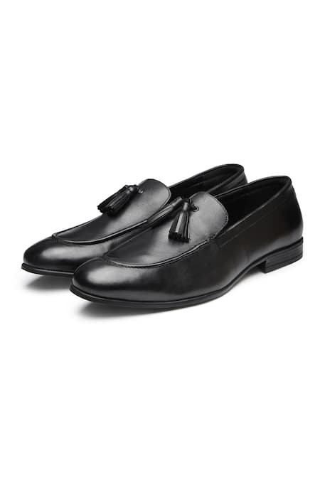 Dang Shoes Harold Front Tassel Embellished Loafers 