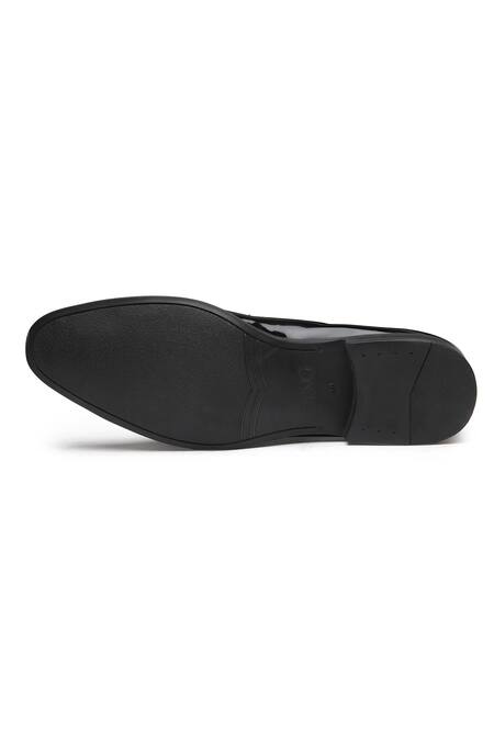 Buy_Dang Shoes_Black Cutwork Penny Loafers _Online_at_Aza_Fashions