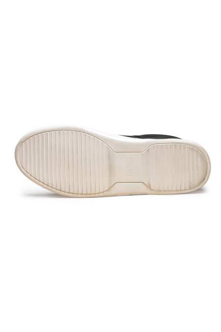 Buy_Dang Shoes_Black Designer Round Toe Lace-up Shoes _Online_at_Aza_Fashions