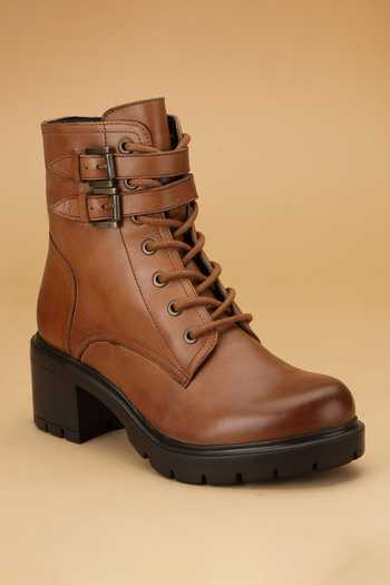 Dang Shoes Theresa Front Buckle Boots 