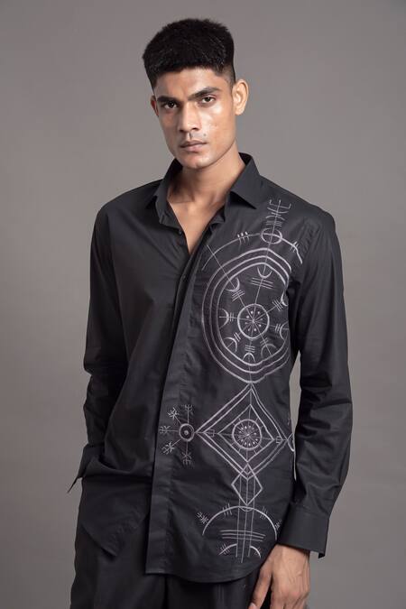 Arun verma Thread Embroidered Shirt 