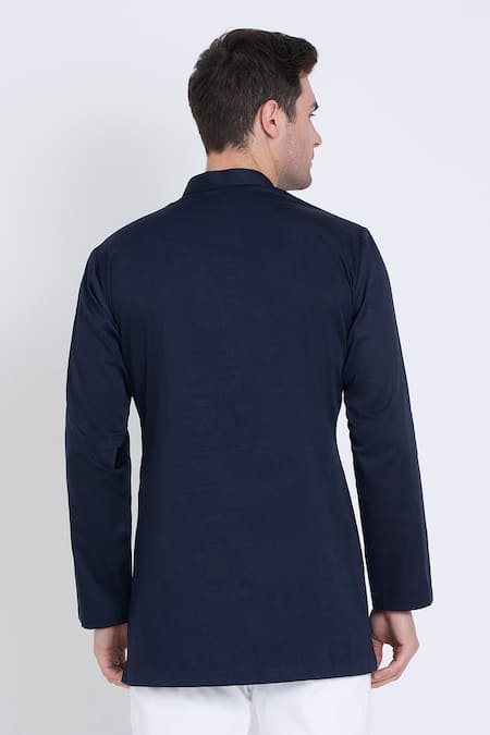 Arun Verma Resham Applique Embroidered Shirt 