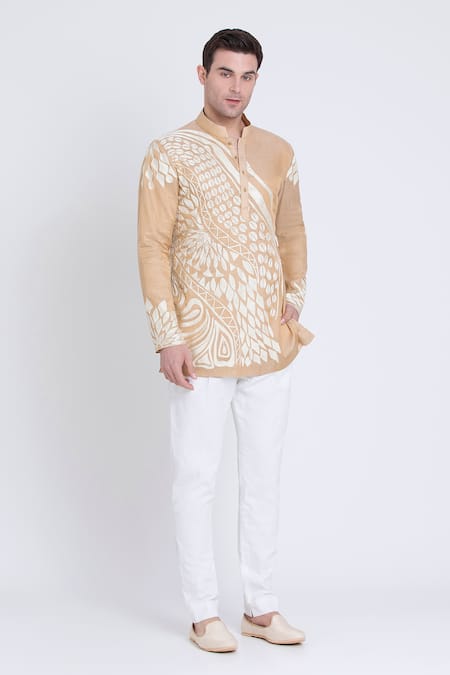 Arun verma Aari Embroidered Kurta With Pant 