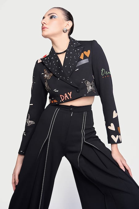 Shahin Mannan Dream Cropped Blazer 