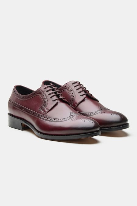 Kozasko Goodyear Welted Longwing Blucher Shoes 