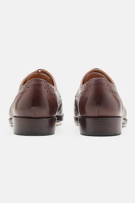 Buy Kozasko Red Goodyear Welted Wingtip Derby Shoes Online at Aza Fashions Buy_Kozasko_Red Goodyear Welted Wingtip Derby Shoes _Online_at_Aza_Fashions