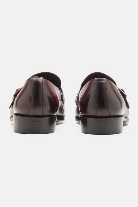 Buy Kozasko Maroon Burgundy Goodyear Welted Loafers Online at Aza Fashions Buy_Kozasko_Maroon Burgundy Goodyear Welted Loafers _Online_at_Aza_Fashions
