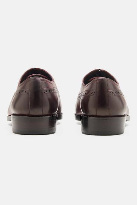 Buy Kozasko Maroon Goodyear Welted Adelaide Oxfords Online at Aza Fashions Buy_Kozasko_Maroon Goodyear Welted Adelaide Oxfords _Online_at_Aza_Fashions