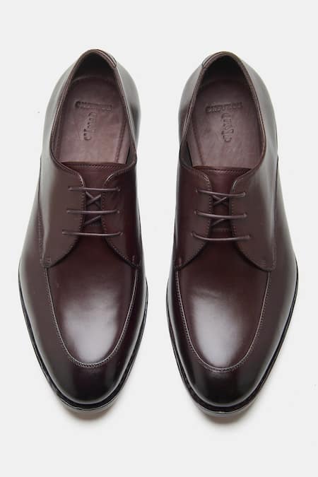 Kozasko Goodyear Welted Apron Toe Derbies 