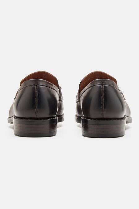 Buy_Kozasko_Brown Goodyear Welted Tassel Loafers _Online_at_Aza_Fashions