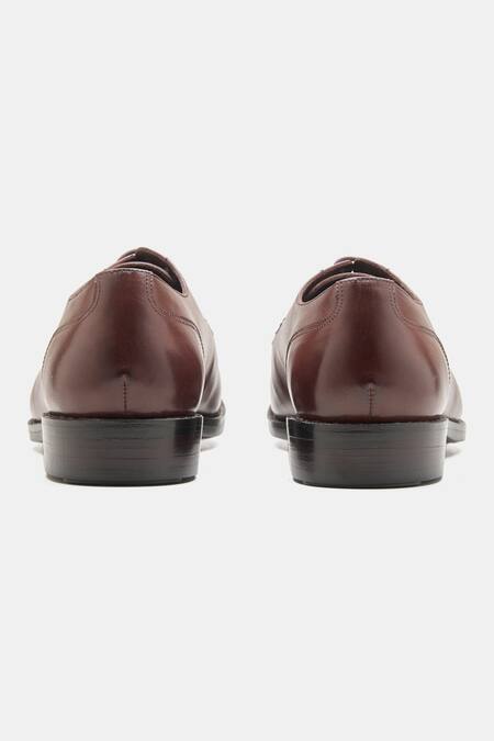 Buy_Kozasko_Brown Goodyear Welted Split Toe Derby Shoes _Online_at_Aza_Fashions