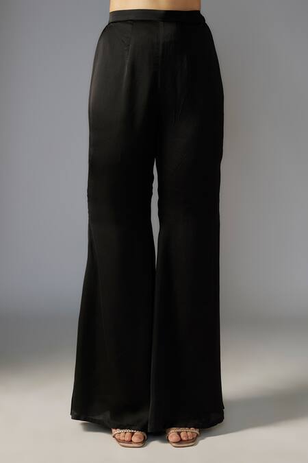 Buy Maisolos Black Net, Modal, Satin Sequins, Beads Foliage Embellished Jacket And Sharara Online at Aza Fashions Buy_Maisolos_Black Net, Modal, Satin Sequins, Beads Foliage Embellished Jacket And Sharara _Online_at_Aza_Fashions