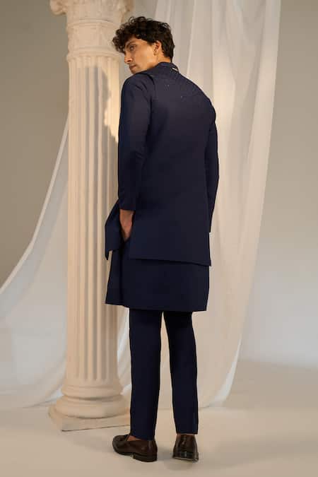 Soniya G X AZA Nehru Jacket & Embroidered Kurta Set 