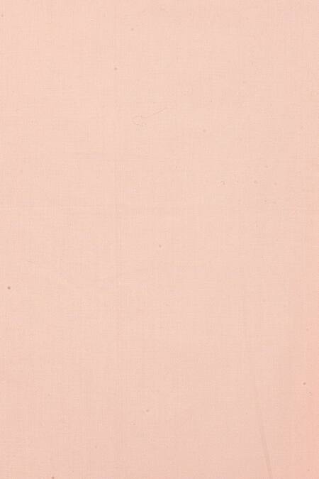 The Baby Atelier_Pink Organic Cotton Plain Duvet Cover _Online_at_Aza_Fashions