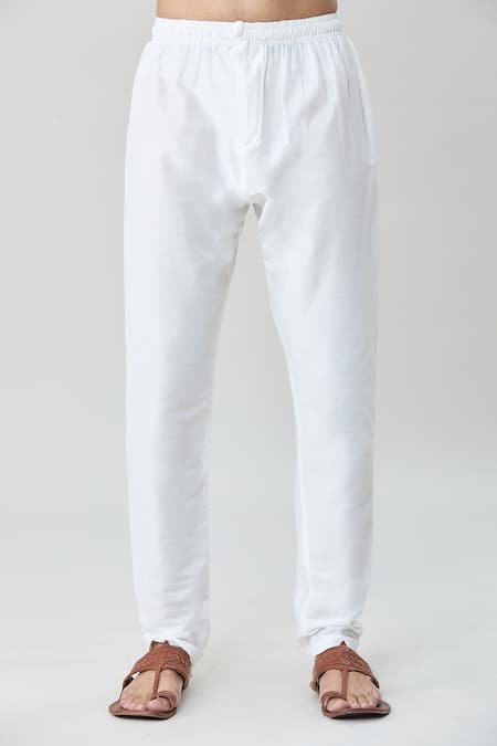 Arihant Rai Sinha Multi Color Cotton Embroidery Floral Pattern Kurta And Churidar Set Online at Aza Fashions Arihant Rai Sinha_Multi Color Cotton Embroidery Floral Pattern Kurta And Churidar Set_Online_at_Aza_Fashions