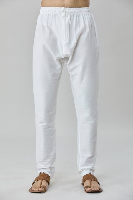 Arihant Rai Sinha_Multi Color Cotton Embroidery Abstract Print Kurta Set_at_Aza_Fashions