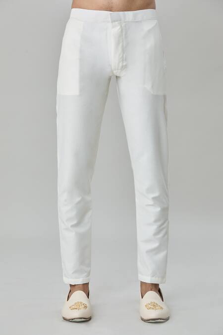 Arihant Rai Sinha_Green Silk, Cotton Sequins, Embroidery Sherwani Set_at_Aza_Fashions