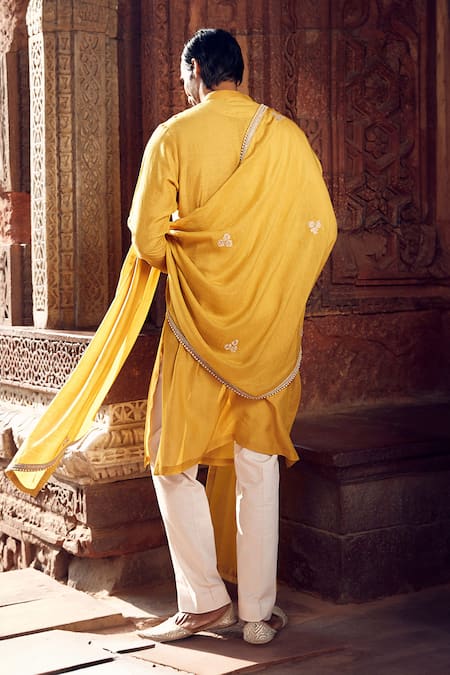 Matsya Royal Straight Kurta Pant Set 