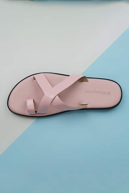 Ankit V Kapoor Solid Criss Cross Sandals 