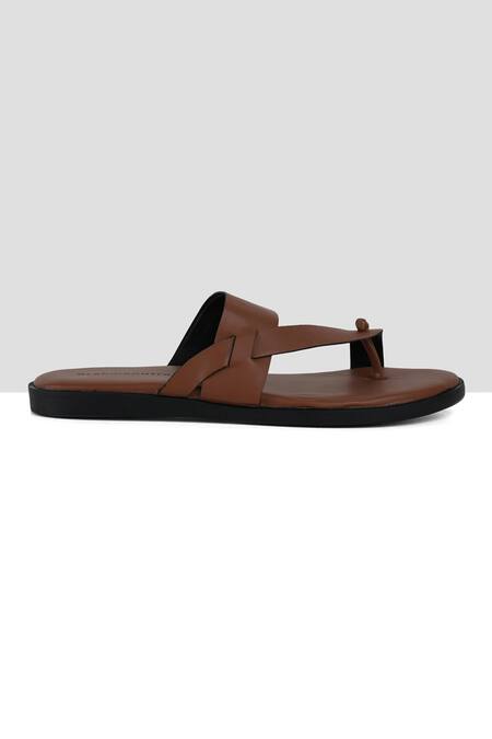 Ankit V Kapoor Brown Classic Strappy Sandals Online at Aza Fashions Ankit V Kapoor_Brown Classic Strappy Sandals_Online_at_Aza_Fashions