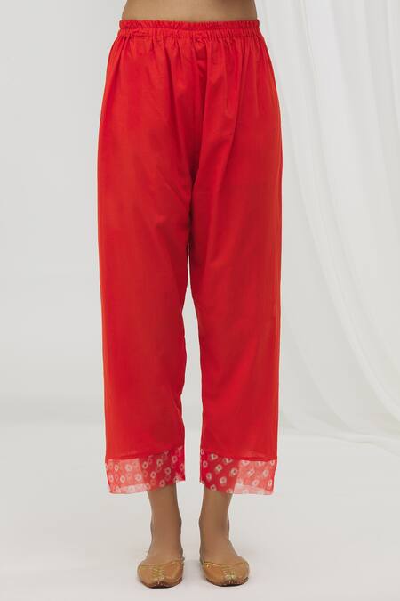 Buy Yuvraani Jaipur Orange Chanderi, Cotton, Organza Embroidery, Tassels Bandhej Print Anarkali Set Online at Aza Fashions Buy_Yuvraani Jaipur_Orange Chanderi, Cotton, Organza Embroidery, Tassels Bandhej Print Anarkali Set _Online_at_Aza_Fashions